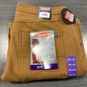 Coleman Fleece Lined Men's Pants 36x32 NWT